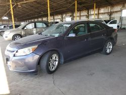 Chevrolet salvage cars for sale: 2015 Chevrolet Malibu 1LT