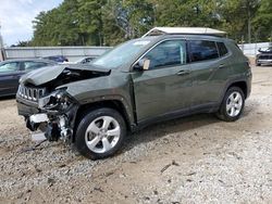 Jeep Compass Latitude salvage cars for sale: 2021 Jeep Compass Latitude