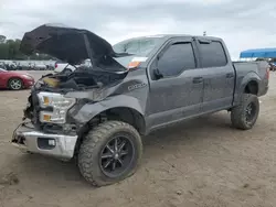 Salvage cars for sale from Copart Newton, AL: 2017 Ford F150 Supercrew