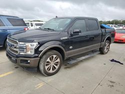 Carros salvage para piezas a la venta en subasta: 2018 Ford F150 Supercrew