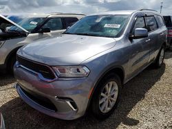 Salvage cars for sale at Arcadia, FL auction: 2021 Dodge Durango SXT