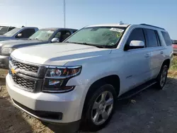 Chevrolet salvage cars for sale: 2017 Chevrolet Tahoe C1500 LT