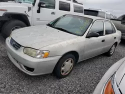 Salvage cars for sale at Riverview, FL auction: 2001 Toyota Corolla CE