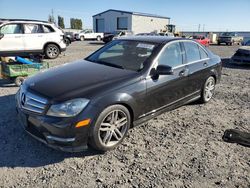 Mercedes-Benz salvage cars for sale: 2013 Mercedes-Benz C 300 4matic