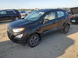 Ford salvage cars for sale: 2020 Ford Ecosport S