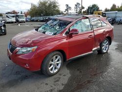 Salvage cars for sale from Copart Woodburn, OR: 2010 Lexus RX 350