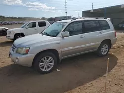 Carros híbridos a la venta en subasta: 2007 Toyota Highlander Hybrid