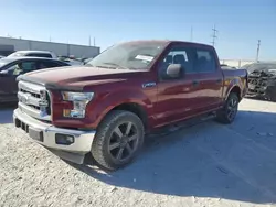 Salvage trucks for sale at Haslet, TX auction: 2015 Ford F150 Supercrew