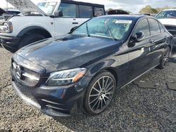 Salvage cars for sale at Fort Pierce, FL auction: 2019 Mercedes-Benz C 300 4matic