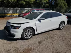 Salvage cars for sale at Greenwell Springs, LA auction: 2017 Chevrolet Malibu LT