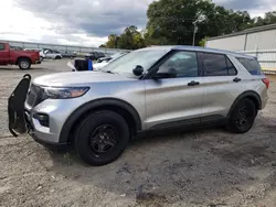 Salvage cars for sale from Copart Chatham, VA: 2021 Ford Explorer Police Interceptor