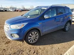 Ford Vehiculos salvage en venta: 2017 Ford Escape Titanium