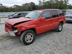 SUV salvage a la venta en subasta: 1998 Jeep Grand Cherokee Limited