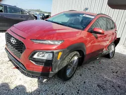 Salvage cars for sale at Jacksonville, FL auction: 2020 Hyundai Kona SEL