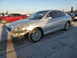 Salvage cars for sale at Grand Prairie, TX auction: 2013 Honda Accord EXL