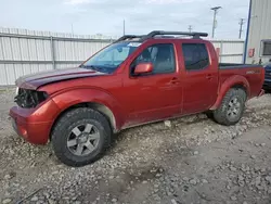 Salvage trucks for sale at Appleton, WI auction: 2012 Nissan Frontier S