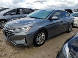 Salvage cars for sale at Riverview, FL auction: 2019 Hyundai Elantra SEL