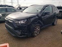 Salvage cars for sale at Elgin, IL auction: 2019 Toyota Rav4 XLE Premium