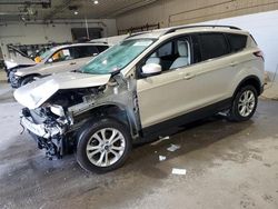 Salvage cars for sale at Candia, NH auction: 2018 Ford Escape SEL