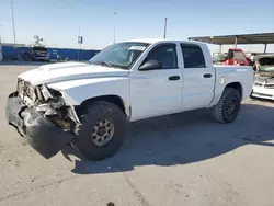 Salvage trucks for sale at Anthony, TX auction: 2006 Dodge Dakota Quattro