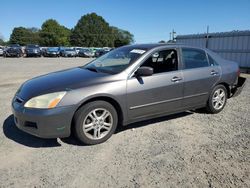 Salvage cars for sale from Copart Mocksville, NC: 2006 Honda Accord EX