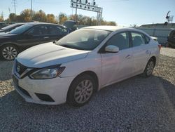 Salvage cars for sale at Columbus, OH auction: 2016 Nissan Sentra S