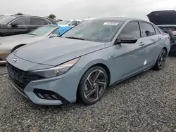 Salvage Cars with No Bids Yet For Sale at auction: 2023 Hyundai Elantra N Line