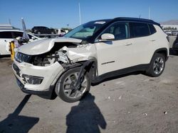 Salvage cars for sale from Copart Las Vegas, NV: 2018 Jeep Compass Limited