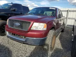 Ford salvage cars for sale: 2005 Ford F150 Supercrew