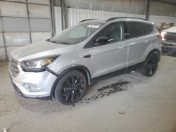 Salvage cars for sale at Des Moines, IA auction: 2019 Ford Escape SE