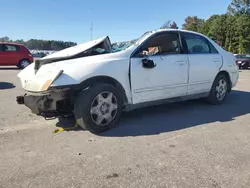 Salvage cars for sale at Dunn, NC auction: 2005 Honda Accord LX