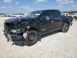 Salvage cars for sale at Houston, TX auction: 2021 Nissan Titan SV