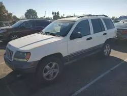 Salvage cars for sale from Copart Van Nuys, CA: 2004 Jeep Grand Cherokee Laredo