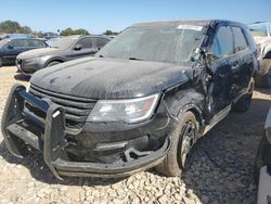 Ford salvage cars for sale: 2016 Ford Explorer Police Interceptor