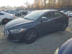 Salvage cars for sale at Waldorf, MD auction: 2017 Hyundai Elantra SE