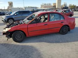 Salvage cars for sale from Copart New Orleans, LA: 2005 Honda Civic DX VP