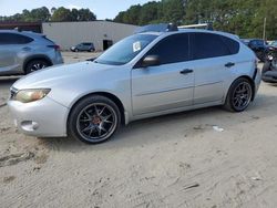 Salvage cars for sale at Seaford, DE auction: 2008 Subaru Impreza 2.5I