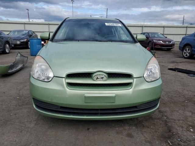 2010 Hyundai Accent Blue