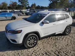 Jeep salvage cars for sale: 2019 Jeep Cherokee Latitude Plus