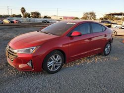 Hyundai Elantra salvage cars for sale: 2020 Hyundai Elantra SEL