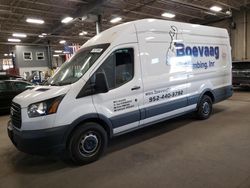 Salvage trucks for sale at Blaine, MN auction: 2018 Ford Transit T-250