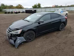 Salvage cars for sale at Columbia Station, OH auction: 2019 Hyundai Elantra SE