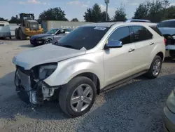 Salvage cars for sale from Copart Midway, FL: 2015 Chevrolet Equinox LTZ