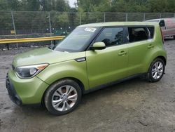 KIA salvage cars for sale: 2015 KIA Soul +