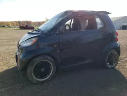 Salvage cars for sale at Columbia Station, OH auction: 2008 Smart Fortwo Pure