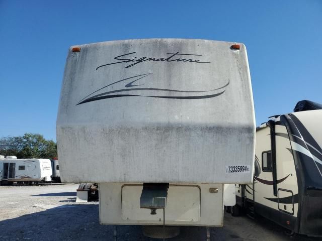 2001 Sign 5th Wheel