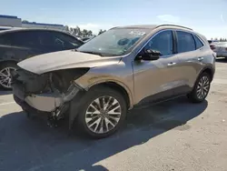 Vehiculos salvage en venta de Copart Rancho Cucamonga, CA: 2020 Ford Escape Titanium