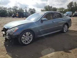 Salvage cars for sale at Baltimore, MD auction: 2008 Infiniti M45