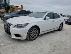 Flood-damaged cars for sale at auction: 2016 Lexus LS 460