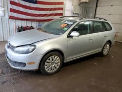 Salvage cars for sale at Lyman, ME auction: 2011 Volkswagen Jetta S